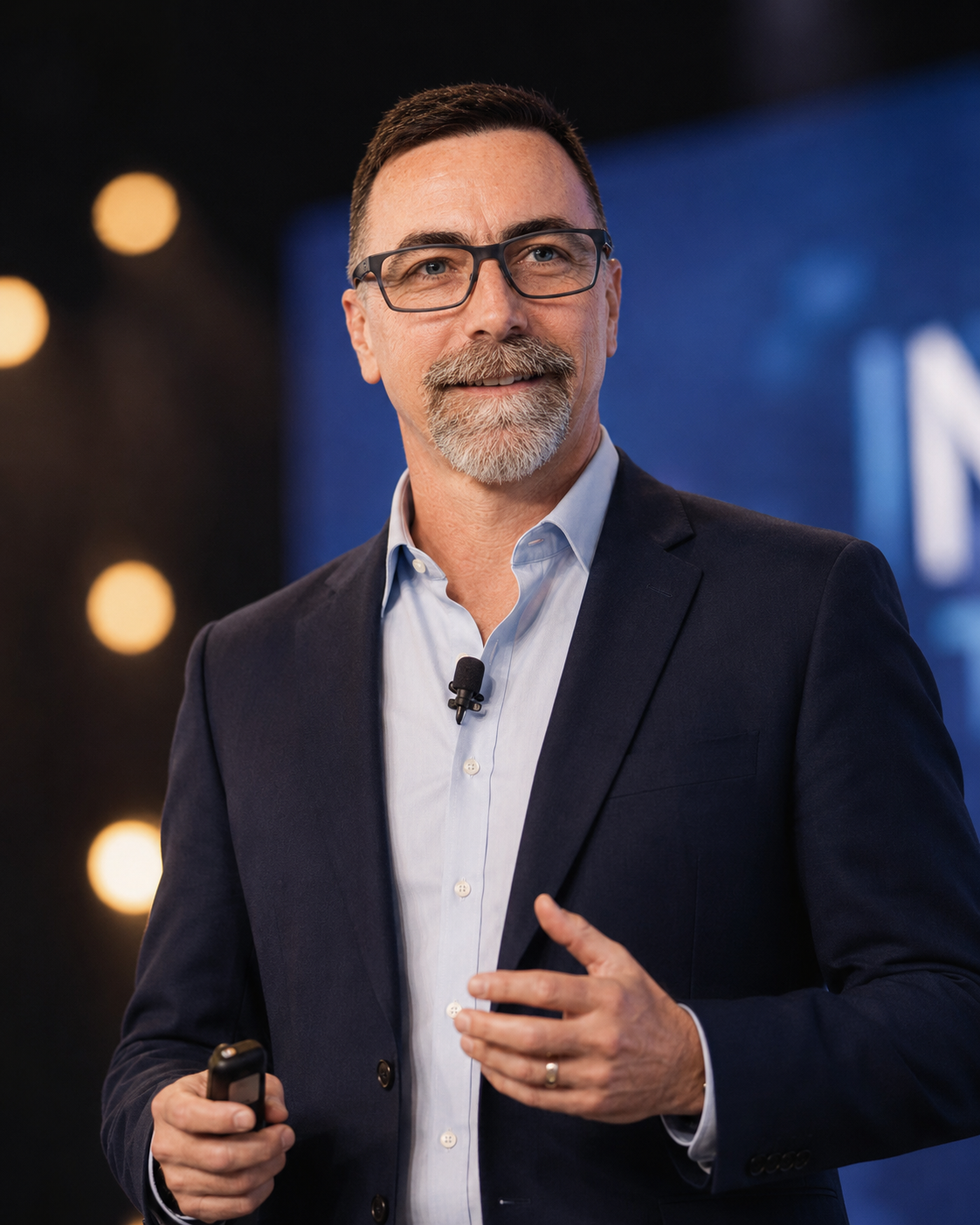 James J. Senecal speaking at an executive leadership event